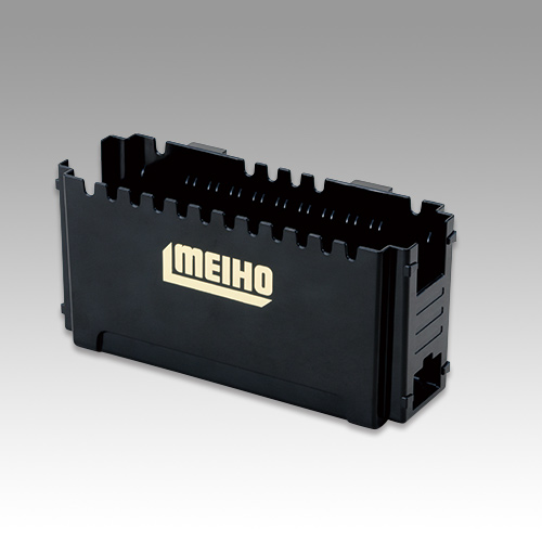 サイドポケットBM-120のメーカー製品写真。開いた上面と、内側の溝・側面の形状を確認できます。